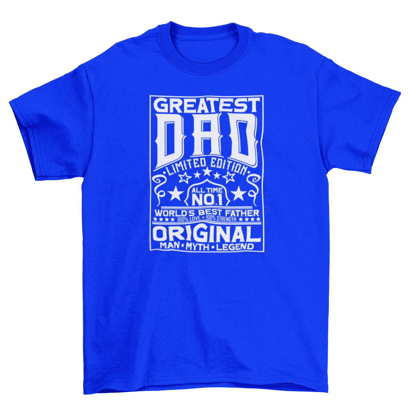Greatest Dad White Lettering